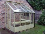 Swallow 6'-8 x 6'-4 Wooden Lean To Greenhouse
